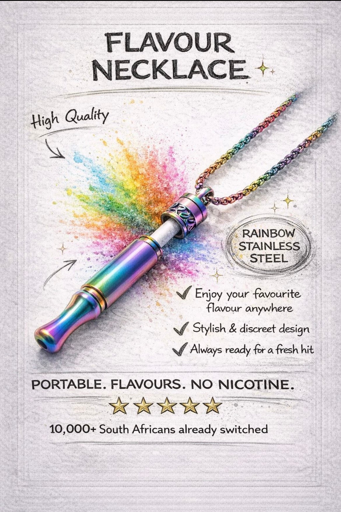 Rainbow Necklace