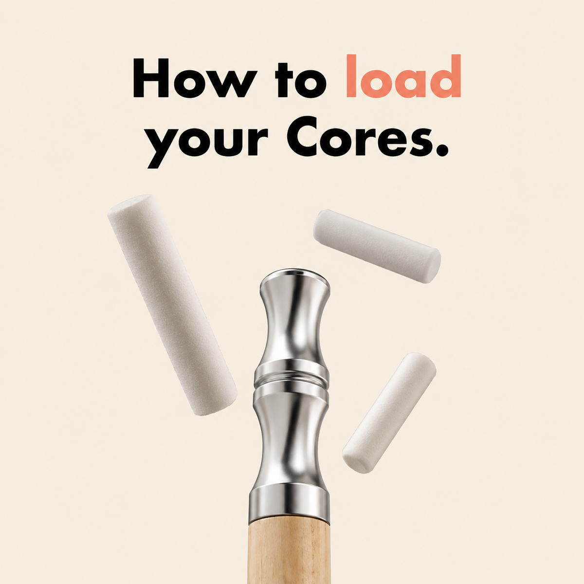 Reusable Core Device — Wood Finish