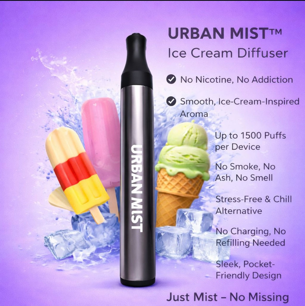 Ice Cream Flavor Diffuser