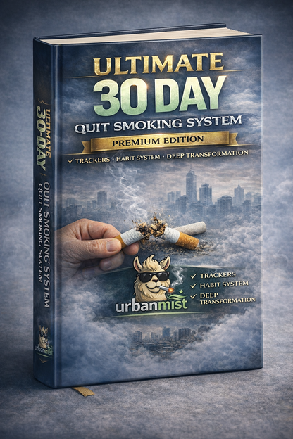URBAN MIST PREMIUM 30 DAY QUIT SMOKING PLAN