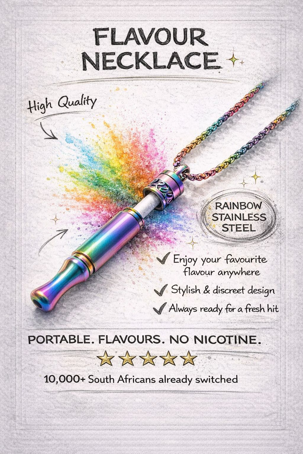 URBAN MIST™ FLAVOUR NECKLACE